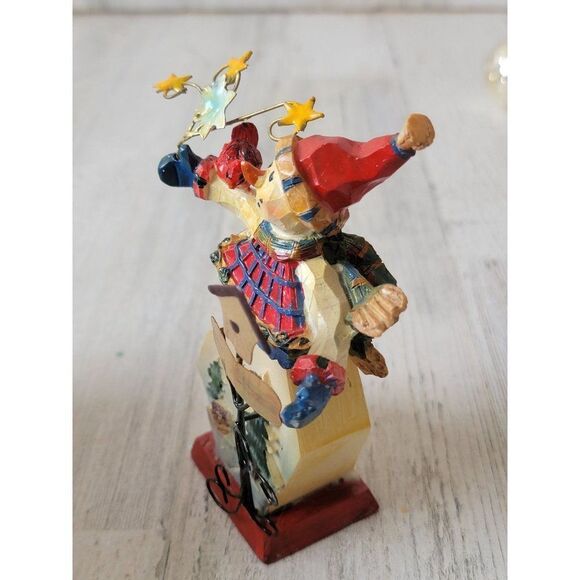 Snowman birdhouse star snowflake figure xmas tree - Picture 4 of 6